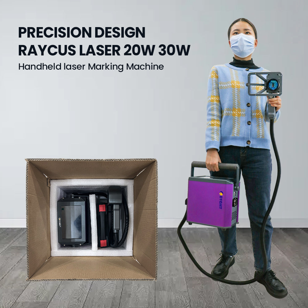 CYCJET 20w Handheld Fiber Laser Marking Machine