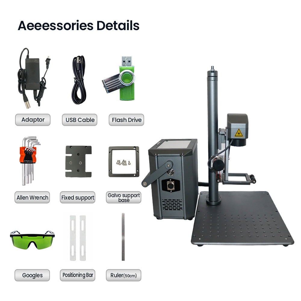 CYCJET 20w Handheld Fiber Laser Marking Machine