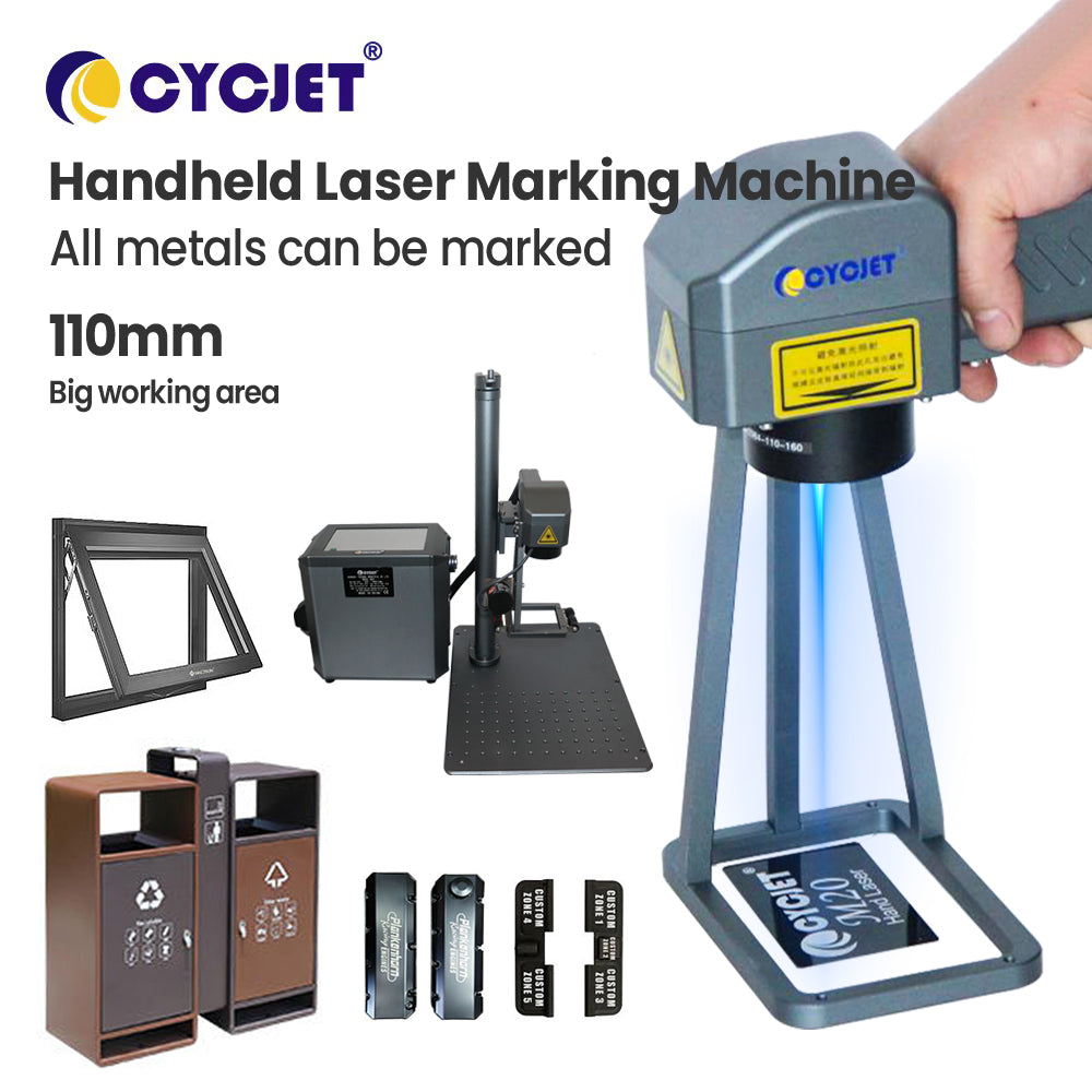 CYCJET 20w Handheld Fiber Laser Marking Machine